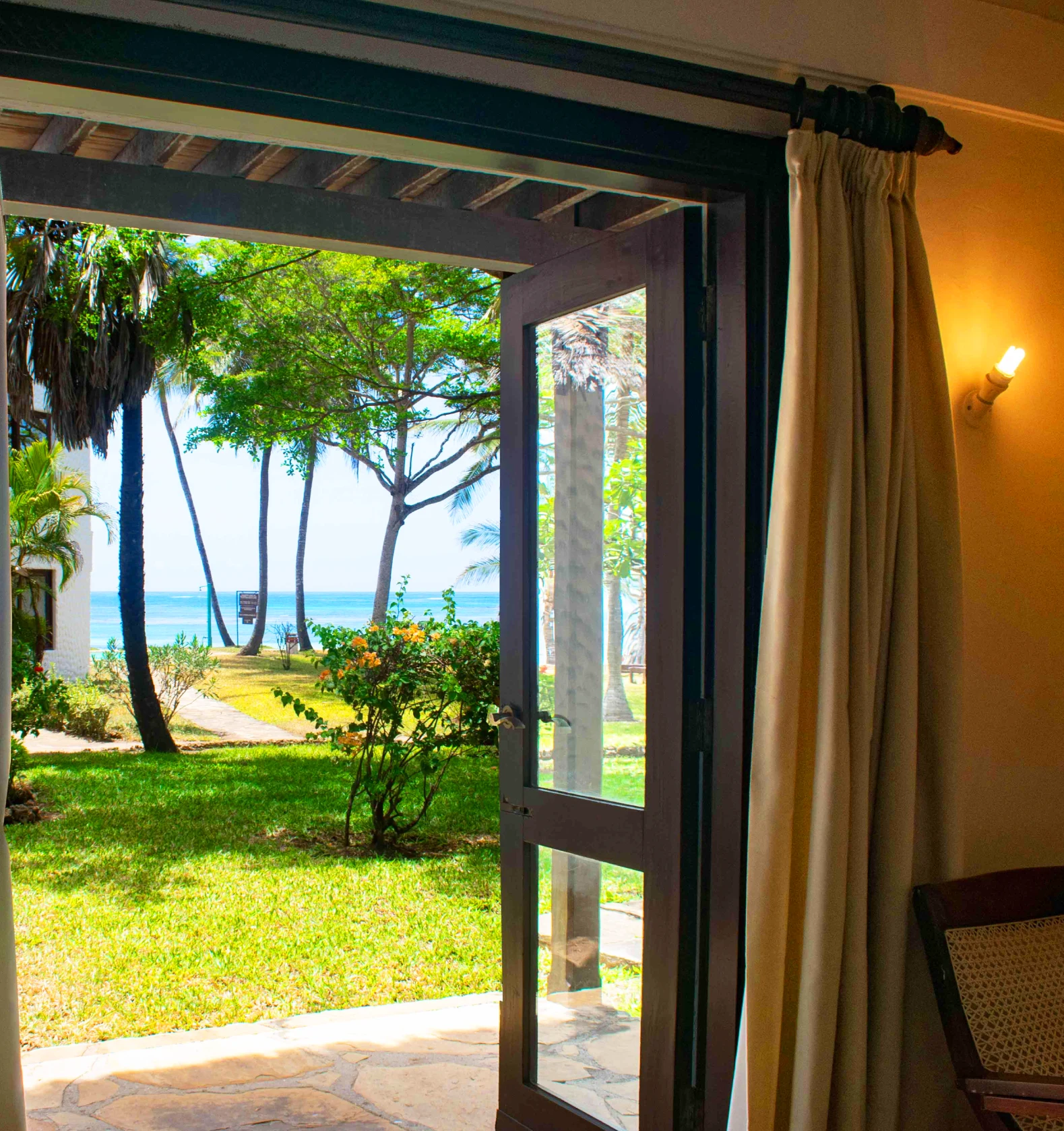 room at Jacaranda Indian Ocean Beach Resort